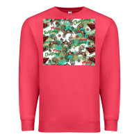 Cardinal christmas magic pattern Premium Sweatshirt - CowhideDigitalArt