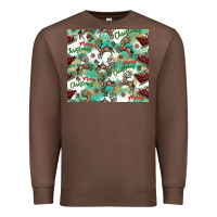 Chestnut christmas magic pattern Premium Sweatshirt - CowhideDigitalArt