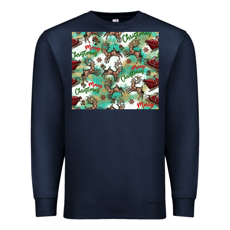 Christmas Magic Pattern Premium Sweatshirt by CowhideDigitalArt | Teevron