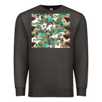 Smoke christmas magic pattern Premium Sweatshirt - CowhideDigitalArt