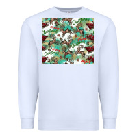 White christmas magic pattern Premium Sweatshirt - CowhideDigitalArt