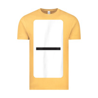 Vintage Mustard Double Blank Dominoes Halloween Costume Domino Game Vintage Tee - minhPixels
