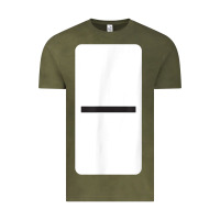 Vintage Olive Double Blank Dominoes Halloween Costume Domino Game Vintage Tee - minhPixels