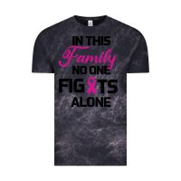 Cloud Black In This Family No One Fights Alone Vintage Tee - Bettercallsaul