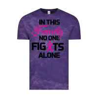 Cloud Purple In This Family No One Fights Alone Vintage Tee - Bettercallsaul