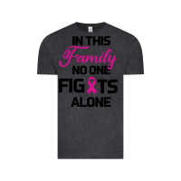 Vintage Black In This Family No One Fights Alone Vintage Tee - Bettercallsaul
