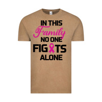 Vintage Coffee In This Family No One Fights Alone Vintage Tee - Bettercallsaul