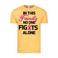 Vintage Mustard In This Family No One Fights Alone Vintage Tee - Bettercallsaul