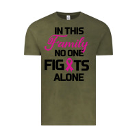 Vintage Olive In This Family No One Fights Alone Vintage Tee - Bettercallsaul