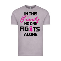 In This Family No One Fights Alone Vintage Tee | Teevron