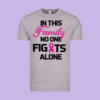 In This Family No One Fights Alone Vintage Tee Designed By Bettercallsaul