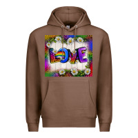 Chestnut Western Love LGBTQ Tumbler Premium Hoodie - BundleAndBundleShop