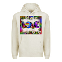 Oatmeal Heather Western Love LGBTQ Tumbler Premium Hoodie - BundleAndBundleShop