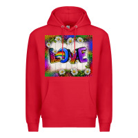 Red Western Love LGBTQ Tumbler Premium Hoodie - BundleAndBundleShop