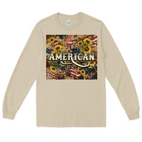 Mushroom American tumbler 4th of july Long Sleeve Tee - HowdyJamesFarm