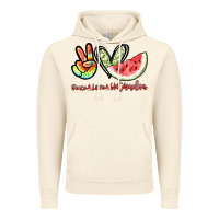 Vintage Artic Peace love watermelon Vintage Hoodie - NancyCooperArtShop
