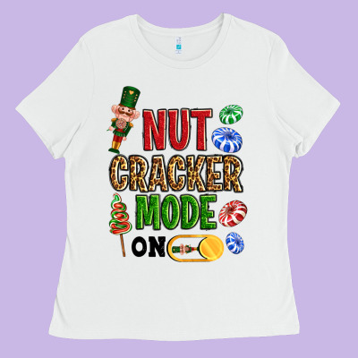 Nutcracker Mode On Ladies Tee Designed By Nancycooperartshop