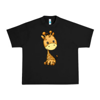 Black giraffe Urban Heavy Tee - texasbilliewilder