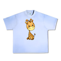 Grape Ice giraffe Urban Heavy Tee - texasbilliewilder
