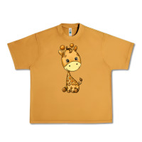 Peanut Butter giraffe Urban Heavy Tee - texasbilliewilder