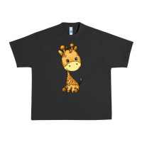 Pigment Black giraffe Urban Heavy Tee - texasbilliewilder