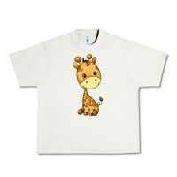 Pistachio giraffe Urban Heavy Tee - texasbilliewilder