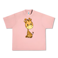 Salmon giraffe Urban Heavy Tee - texasbilliewilder