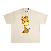 Sandshell giraffe Urban Heavy Tee - texasbilliewilder