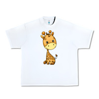 White giraffe Urban Heavy Tee - texasbilliewilder