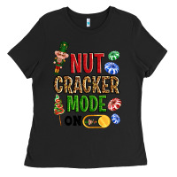 Black Nutcracker mode on Ladies Tee - NancyCooperArtShop