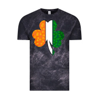 Cloud Black Shamrock Boobs St Patrick's Day design Vintage Tee - Bettercallsaul