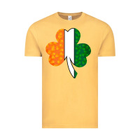 Vintage Mustard Shamrock Boobs St Patrick's Day design Vintage Tee - Bettercallsaul