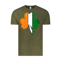 Vintage Olive Shamrock Boobs St Patrick's Day design Vintage Tee - Bettercallsaul