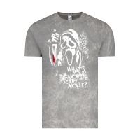 Cloud Rock Scream Favorite Scary Movie Vintage Tee - minhPixels