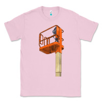 Bubblegum Pink Single Man Lift Classic Tee - LillyAllenDesigns