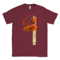 Burgundy Single Man Lift Classic Tee - LillyAllenDesigns