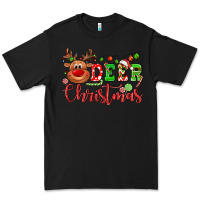 Black Deer Christmas reindeer Premium Tee - NancyCooperArtShop