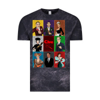 Cloud Black Clue Movie Vintage Tee - minhPixels