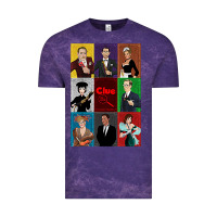 Cloud Purple Clue Movie Vintage Tee - minhPixels