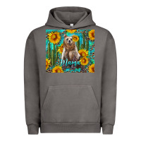 Pigment Tornado mama bear with sunflowers and cactus Urban Hoodie - Artiststas