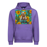 Tulip mama bear with sunflowers and cactus Urban Hoodie - Artiststas
