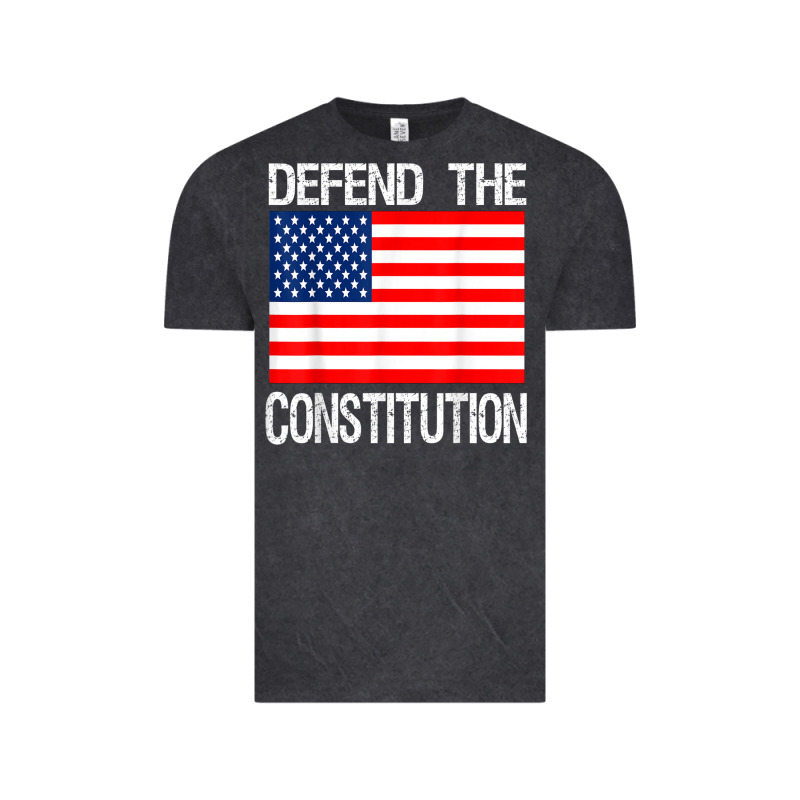Defend The Constitution Us Political Protest Tee Vintage Tee by minhPixels | Teevron