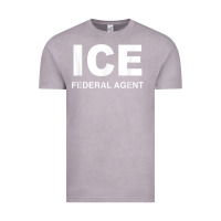 Vintage Zinc ICE Federal Agent Halloween Costume Police Immigration Shirt Vintage Tee - minhPixels