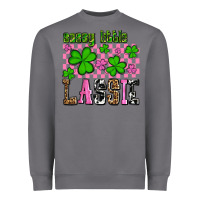 Storm St. Patrick's Day Sassy little lassie Heavyweight Sweatshirt - OliviaCreatesArt
