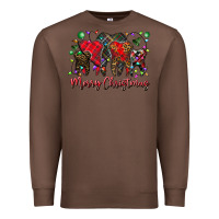 Chestnut merry Christmas teeth Premium Sweatshirt - CowhideDigitalArt