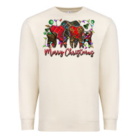 Sandshell merry Christmas teeth Premium Sweatshirt - CowhideDigitalArt