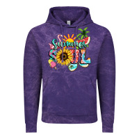 Cloud Purple summer soul Vintage Hoodie - NancyCooperArtShop