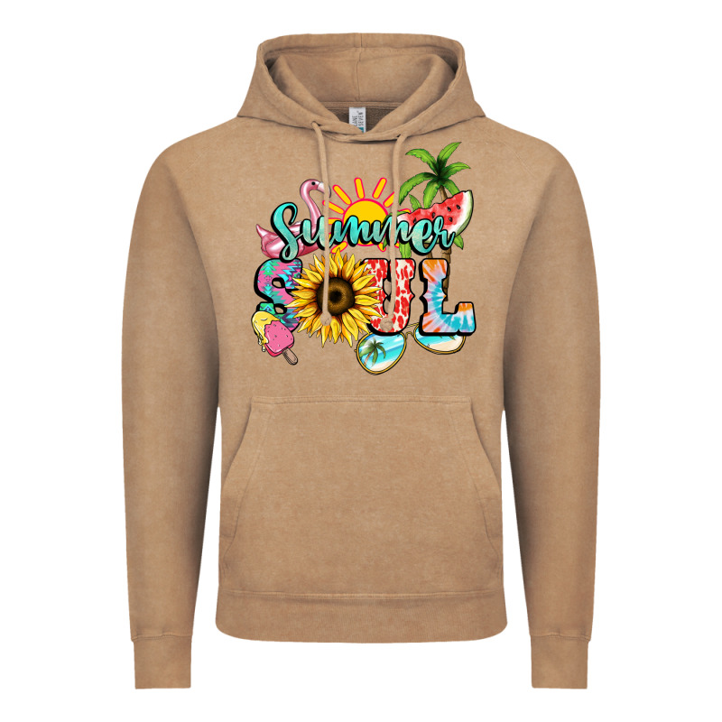 Summer Soul Vintage Hoodie by NancyCooperArtShop | Teevron