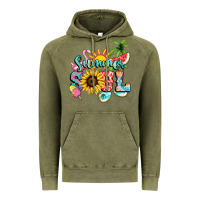 Vintage Olive summer soul Vintage Hoodie - NancyCooperArtShop