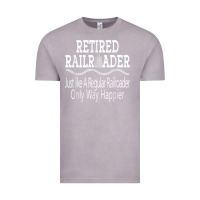 Vintage Zinc Mens Railroad Retirement Gifts For Men Vintage Tee - minhPixels